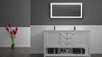 Badkamerspiegel Boss & Wessing Queen 60x80 cm Met Verlichting en Verwarming Boss & Wessing - thumbnail