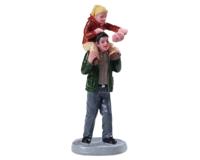 Kerstfiguur Sharing cotton candy LEMAX - Lemax - thumbnail