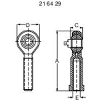 Reely Kunststof Kogelkop Met binnenschroefdraad M4 1 stuk(s) - thumbnail