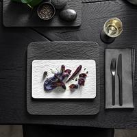 Villeroy & Boch Manufacture Rock Blanc Serveerbord - thumbnail