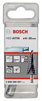 Bosch Accessories 2608588067 HSS Getrapte boor 6 - 30 mm TiAIN Gezamenlijke lengte 93.5 mm 3 vlakken schacht 1 stuk(s) - thumbnail