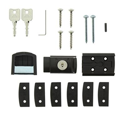 Burg Wächter Winsafe WZ 60 BR SB 38321 Pantservergrendeling Grijs, Bruin