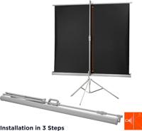 Celexon 1090269 Oprolbaar projectiescherm (statief) 176 x 132 cm Beeldverhouding: 4:3 - thumbnail