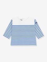 T-shirt met lange mouwen voor baby's wit - thumbnail