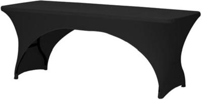 Perel table cover Tafelovertrek Zwart FP401