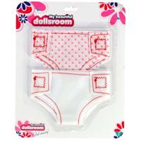 Poppenluiers Stof Op Kaart 2 Stuks - thumbnail