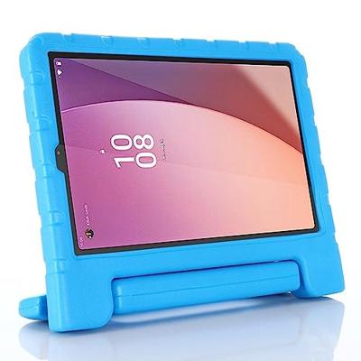 Lunso - Lenovo Tab M9 (9 inch) - EVA Schokbestendige Kinderhoes met handvat - Lichtblauw Lunso - Lenovo Tab M9 (9 inch) - EVA Schokbestendige Kinderhoes met handvat - Lichtblauw