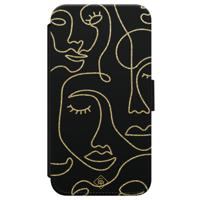 iPhone X/XS flipcase - Abstract faces - thumbnail