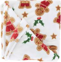 Plaid ralf 200x150cm dove white Unique Living - Unique living - thumbnail