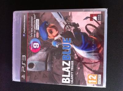 BlazBlue Calamity Trigger (verpakking Duits, game Engels)