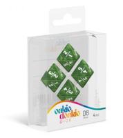 Oakie Doakie Dice D8 Dice 18 mm Goyf Marble - Green (4) - thumbnail
