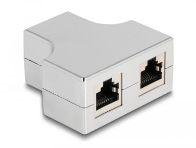 DeLOCK 87860 kabel-connector RJ45 Zilver DeLOCK 87860 kabel-connector RJ45 Zilver