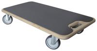 dörner + helmer 290714 Stabil Duo-Soft Transportroller Laadvermogen (max.): 200 kg 590 mm x 290 mm x 120 mm - thumbnail