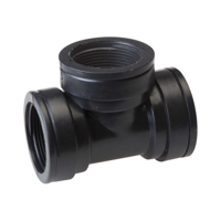 T-part met screw 3/4 Inch vijveraccesoires VT - Vt - thumbnail