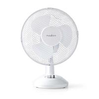 Nedis FNTB10CWT23 Tafelventilator 23 cm Wit - thumbnail