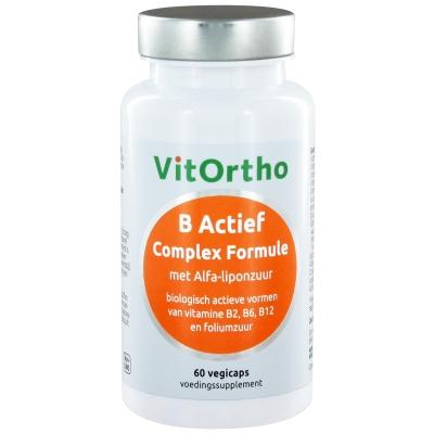 VitOrtho B Actief Complex met Choline en Inositol VegiCaps