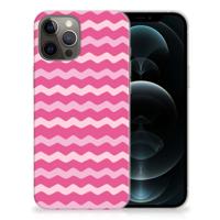 iPhone 12 Pro Max | TPU bumper | Waves Pink - thumbnail