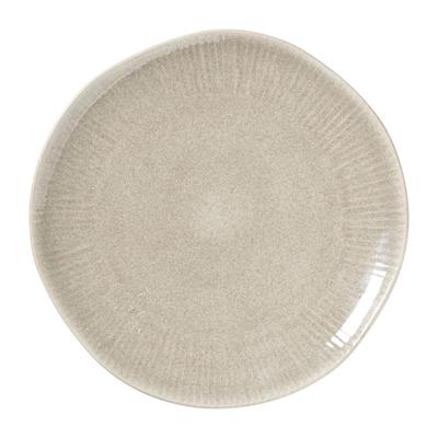 Ontbijtbord fuji - beige - ø21x2.1 cm