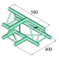 ALUTRUSS DECOLOCK DQ3-PAT36 3-way T-Piece 90Â° - thumbnail