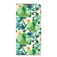 Motorola Moto G52 | Moto G82 Smart Cover Orchidee Groen - thumbnail