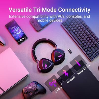 Asus ROG Delta II Draadloos Zwart