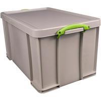 Really Useful Box opbergdoos 84 liter, gerecycleerd, grijs - thumbnail