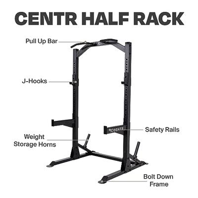 Centr Half Rack - Squat Rack met Pull-Up Bar