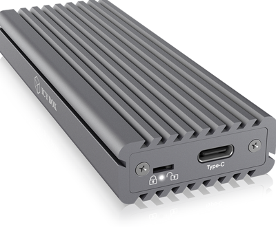ICY BOX IB-1817M-C31 externe M.2 behuizing USB C behuizing