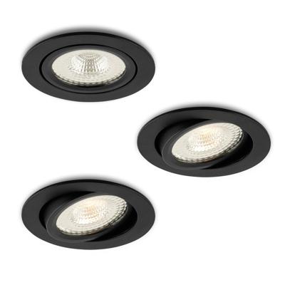 LED-inbouwspot Vivaro zwart 5W interne driver