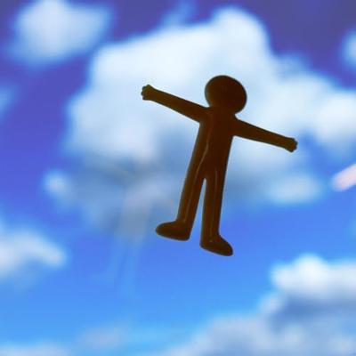 Duckiez Stretchy lachgezicht mannetje