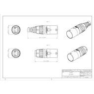 NEUTRIK RJ-45 Plug Shelter NE8MX - thumbnail