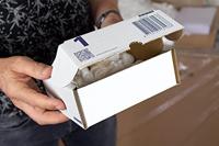 Raadhuis RD-351118-5 Postpakketdoos 1 146x131x56mm Bedrukt 5 Stuks - thumbnail