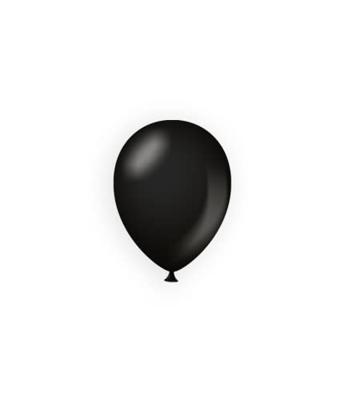Ballonnen 80 Jaar Roze/Zwart (8st)