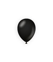 Ballonnen 80 Jaar Roze/Zwart (8st) - thumbnail