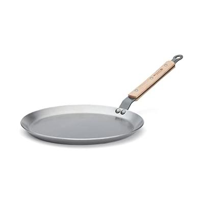 De Buyer pannenkoekenpan / Crepepan Mineral B Hout - ø 24 cm - zonder antiaanbaklaag