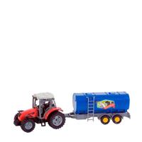 Dutch Farm Tractor met Trailer 1:32 - thumbnail