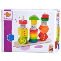 Eichhorn houten stapelpuzzel figuren - thumbnail