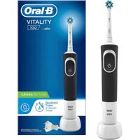 Oral B Vitality 100 Cross Action Elektrische Tandenborstel Zwart/Wit - thumbnail