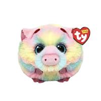 Ty Beanie Ty teeny puffies pigasso pig, 10cm - thumbnail