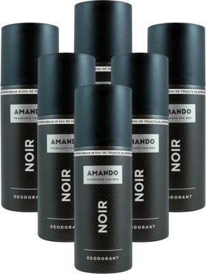 Amando Amando Deodorant Spray Noir Voordeelverpakking - 6x150 ml