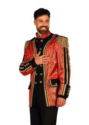 Herenjas Retro Classic rood