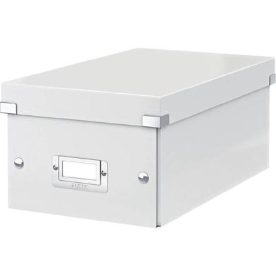 Leitz DVD-hoes 22 DVDs Gelamineerd karton Wit 1 stuk(s) (b x h x d) 190 x 135 x 320 mm 6042-00-01