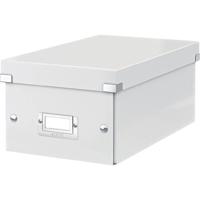 Leitz DVD-hoes 22 DVDs Gelamineerd karton Wit 1 stuk(s) (b x h x d) 190 x 135 x 320 mm 6042-00-01 - thumbnail