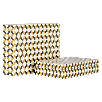 Richmond Juwelenbox 'Frences' Resin, Set van 2 stuks