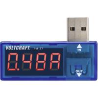 VOLTCRAFT PM-37 USB-tester Digitaal CAT I Weergave (counts): 999 - thumbnail