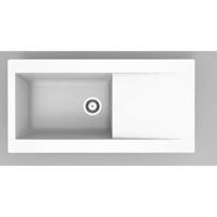 Gootsteen met Enkele Spoelbak en Afvoer Stradour - thumbnail