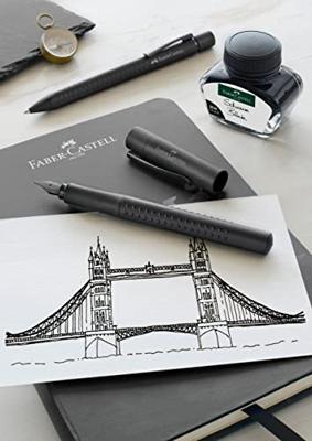 Faber Castell Balpen en Vulpen Grip - Zwart
