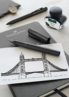 Faber Castell Balpen en Vulpen Grip - Zwart - thumbnail