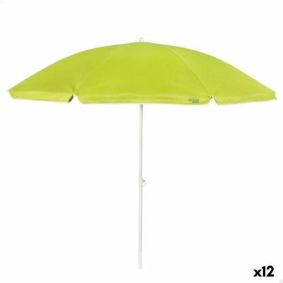Parasol Aktive Polyester Metaal Ø 180 cm UV50+ (12 Stuks)