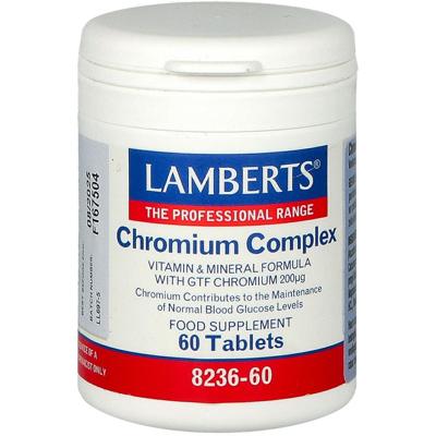 Lamberts Chroom Complex Tabletten Lamberts Chroom Complex Tabletten
